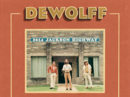 Pochette de l'album "Muscle Shoals" du groupe rock hollandais DeWolff paru en 2025